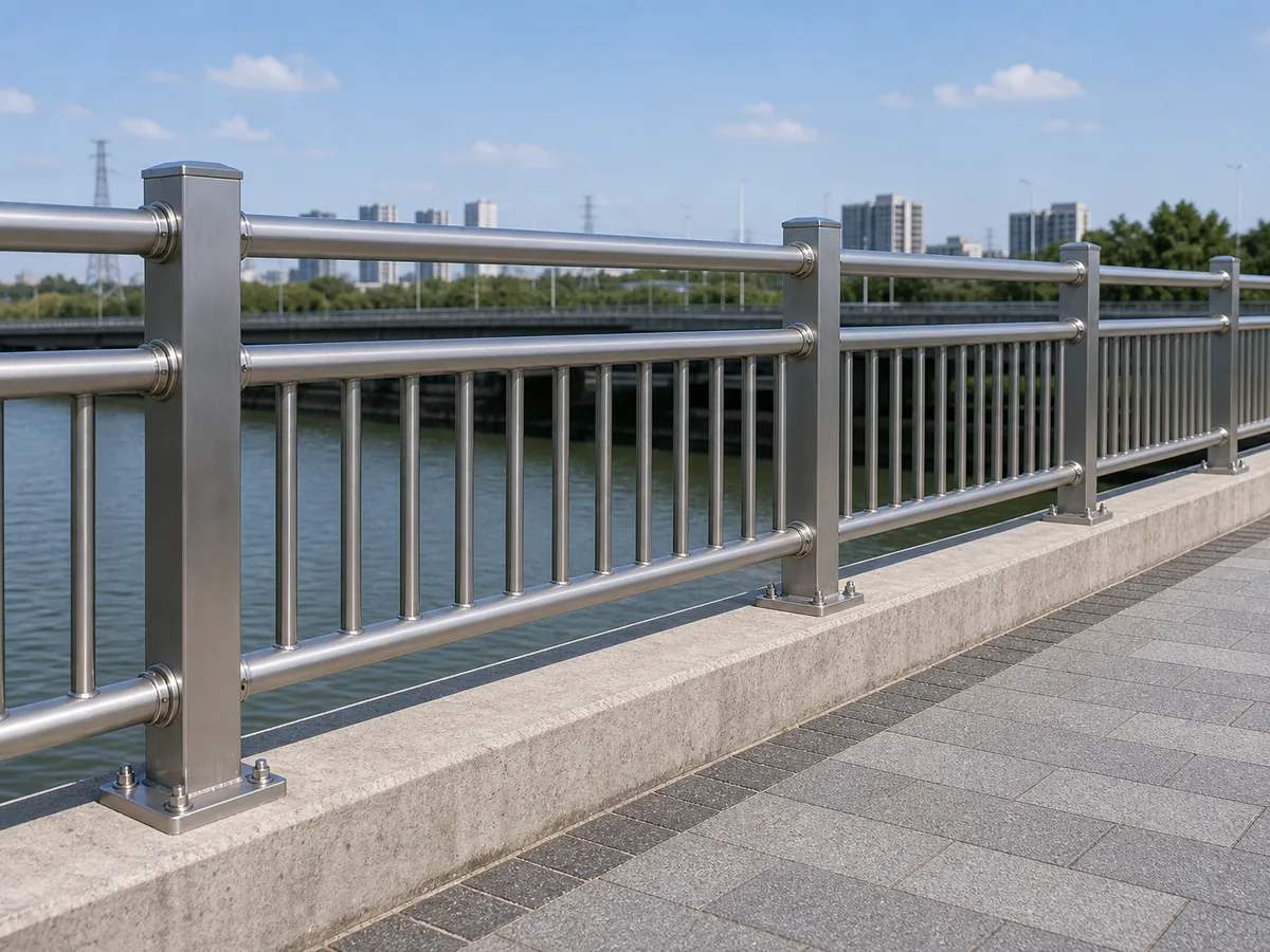 Bridge guardrail visualization