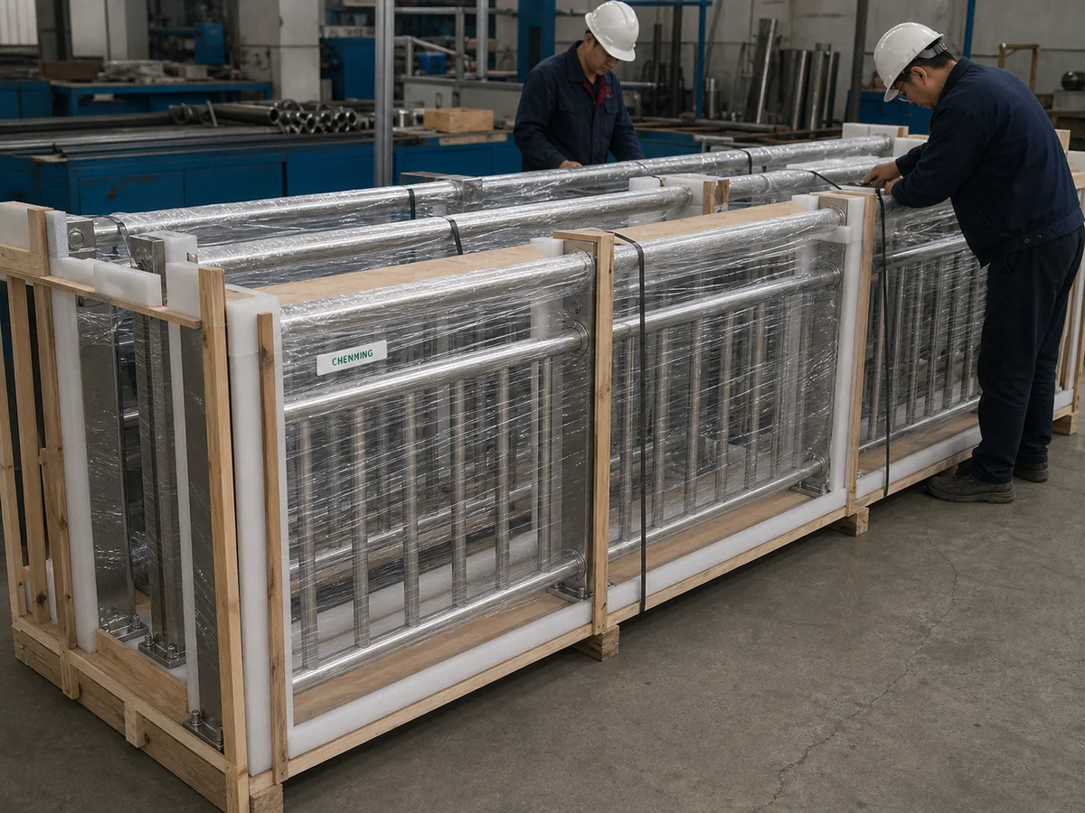 Export packing for shipment
