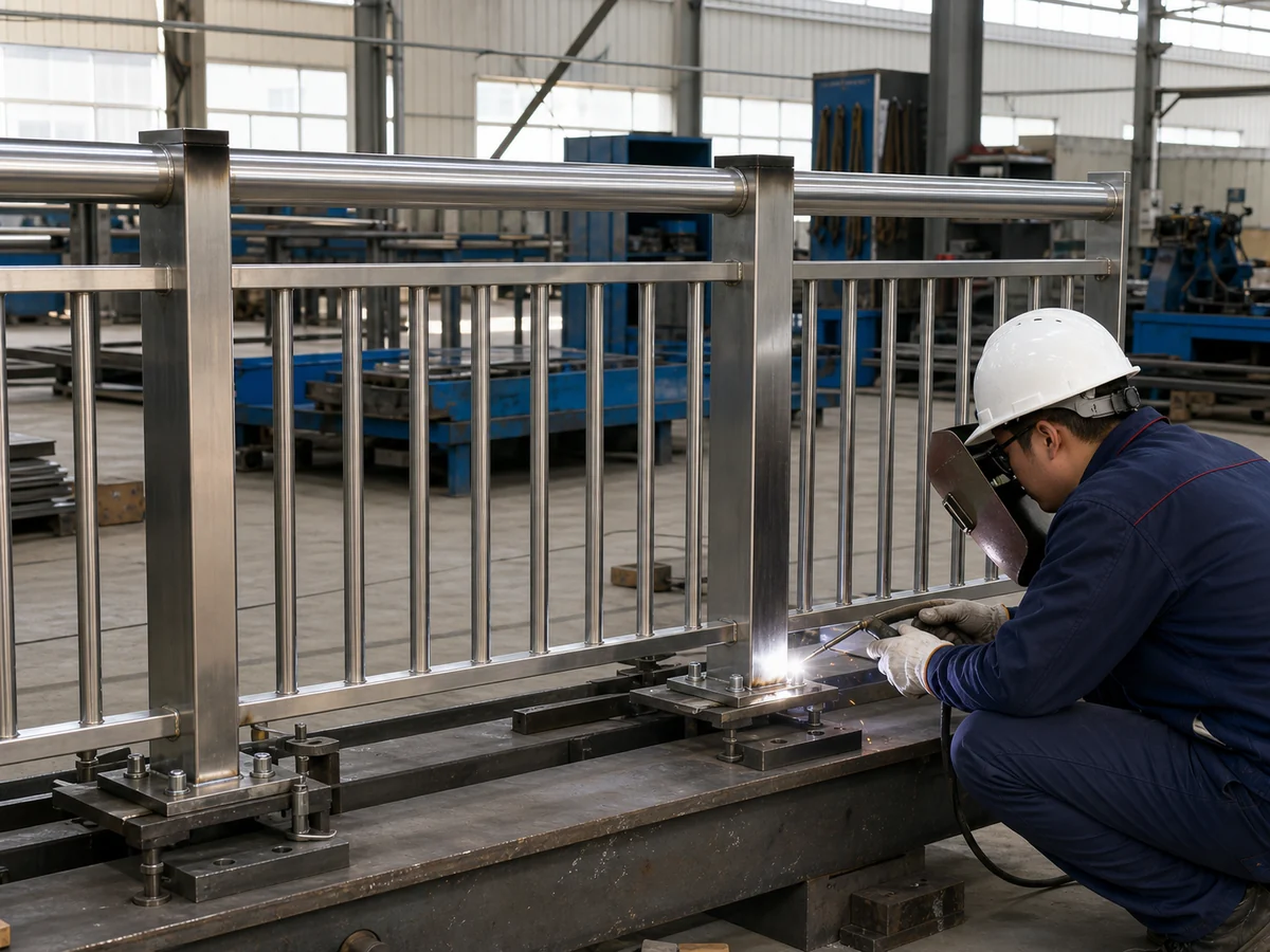 Welding and assembly before surface treatment